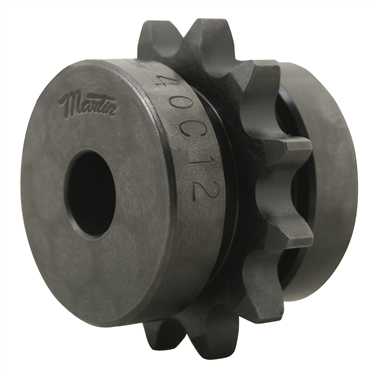 No. 40 - 1/2" Pitch - Single - Plain Stock Bore Sprocket